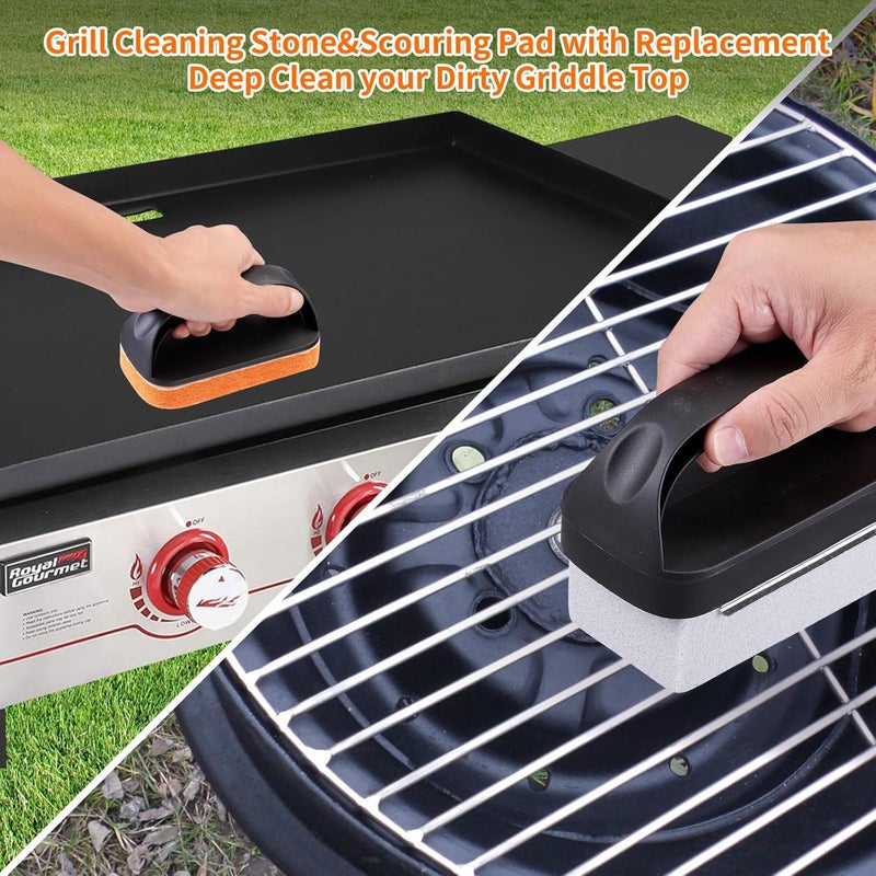 Monalife Griddle Cleaning Kit - 12 Pieces - Image 4